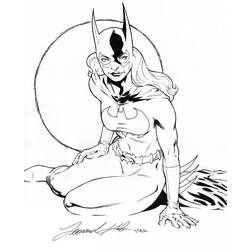 Malvorlage: Batgirl (Superheld) #77749 - Kostenlose Malvorlagen zum Ausdrucken