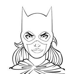 Malvorlage: Batgirl (Superheld) #77773 - Kostenlose Malvorlagen zum Ausdrucken