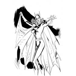 Malvorlage: Batgirl (Superheld) #77832 - Kostenlose Malvorlagen zum Ausdrucken