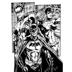 Malvorlage: Batgirl (Superheld) #77898 - Kostenlose Malvorlagen zum Ausdrucken