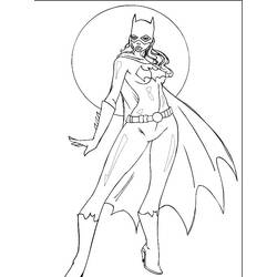 Malvorlage: Batgirl (Superheld) #77908 - Kostenlose Malvorlagen zum Ausdrucken