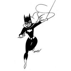 Malvorlage: Batgirl (Superheld) #77994 - Kostenlose Malvorlagen zum Ausdrucken