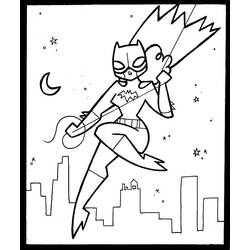 Malvorlage: Batgirl (Superheld) #78012 - Kostenlose Malvorlagen zum Ausdrucken