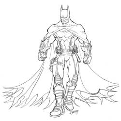 Malvorlage: Batman (Superheld) #76836 - Kostenlose Malvorlagen zum Ausdrucken