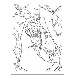 Malvorlage: Batman (Superheld) #76837 - Kostenlose Malvorlagen zum Ausdrucken