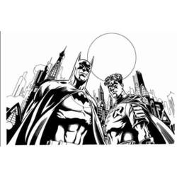 Malvorlage: Batman (Superheld) #76854 - Kostenlose Malvorlagen zum Ausdrucken