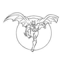 Malvorlage: Batman (Superheld) #76870 - Kostenlose Malvorlagen zum Ausdrucken