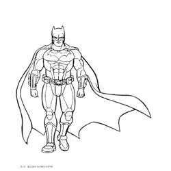 Malvorlage: Batman (Superheld) #76871 - Kostenlose Malvorlagen zum Ausdrucken