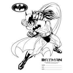 Malvorlage: Batman (Superheld) #76898 - Kostenlose Malvorlagen zum Ausdrucken