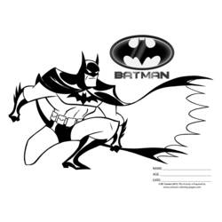 Malvorlage: Batman (Superheld) #76918 - Kostenlose Malvorlagen zum Ausdrucken