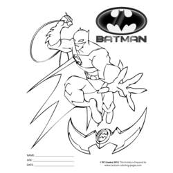 Malvorlage: Batman (Superheld) #76928 - Kostenlose Malvorlagen zum Ausdrucken