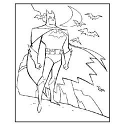 Malvorlage: Batman (Superheld) #76961 - Kostenlose Malvorlagen zum Ausdrucken