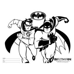 Malvorlage: Batman (Superheld) #76988 - Kostenlose Malvorlagen zum Ausdrucken