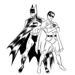 Malvorlage: Batman (Superheld) #76993 - Kostenlose Malvorlagen zum Ausdrucken