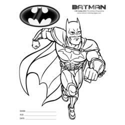 Malvorlage: Batman (Superheld) #77003 - Kostenlose Malvorlagen zum Ausdrucken
