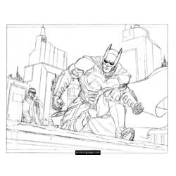 Malvorlage: Batman (Superheld) #77060 - Kostenlose Malvorlagen zum Ausdrucken