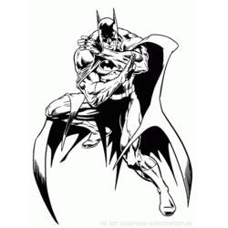 Malvorlage: Batman (Superheld) #77084 - Kostenlose Malvorlagen zum Ausdrucken