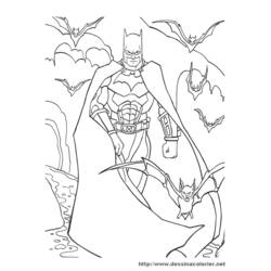 Malvorlage: Batman (Superheld) #77147 - Kostenlose Malvorlagen zum Ausdrucken