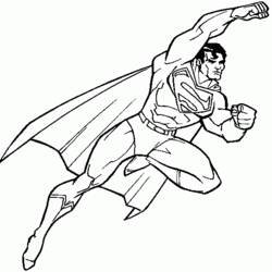 Malvorlage: DC Comics Superhelden (Superheld) #80114 - Kostenlose Malvorlagen zum Ausdrucken