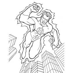Malvorlage: DC Comics Superhelden (Superheld) #80149 - Kostenlose Malvorlagen zum Ausdrucken