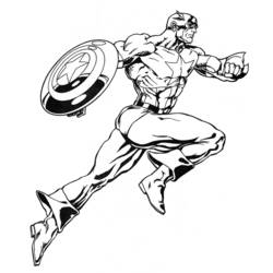 Malvorlage: DC Comics Superhelden (Superheld) #80200 - Kostenlose Malvorlagen zum Ausdrucken