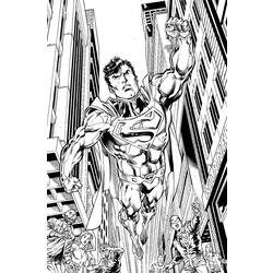 Malvorlage: DC Comics Superhelden (Superheld) #80367 - Kostenlose Malvorlagen zum Ausdrucken