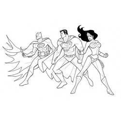 Malvorlage: DC Comics Superhelden (Superheld) #80487 - Kostenlose Malvorlagen zum Ausdrucken