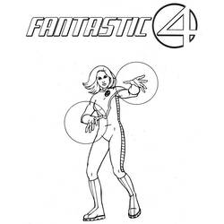 Malvorlage: Fantastischen Vier (Superheld) #76347 - Kostenlose Malvorlagen zum Ausdrucken