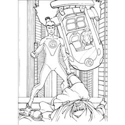 Malvorlage: Fantastischen Vier (Superheld) #76407 - Kostenlose Malvorlagen zum Ausdrucken