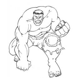 Malvorlage: Hulk (Superheld) #79012 - Kostenlose Malvorlagen zum Ausdrucken