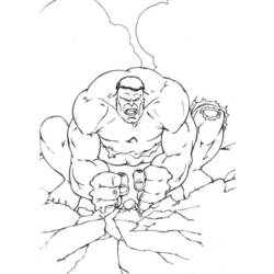 Malvorlage: Hulk (Superheld) #79015 - Kostenlose Malvorlagen zum Ausdrucken