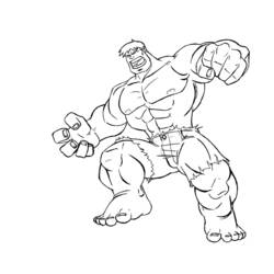 Malvorlage: Hulk (Superheld) #79016 - Kostenlose Malvorlagen zum Ausdrucken