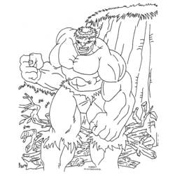 Malvorlage: Hulk (Superheld) #79018 - Kostenlose Malvorlagen zum Ausdrucken