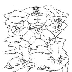 Malvorlage: Hulk (Superheld) #79039 - Kostenlose Malvorlagen zum Ausdrucken