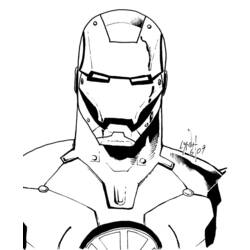 Malvorlage: Ironman (Superheld) #80551 - Kostenlose Malvorlagen zum Ausdrucken