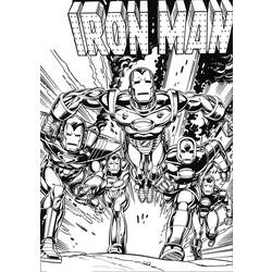 Malvorlage: Ironman (Superheld) #80573 - Kostenlose Malvorlagen zum Ausdrucken
