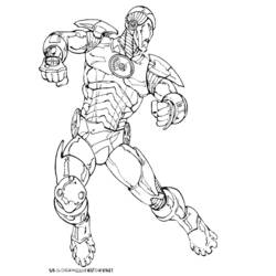 Malvorlage: Ironman (Superheld) #80600 - Kostenlose Malvorlagen zum Ausdrucken