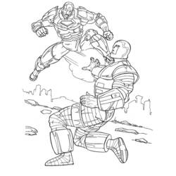 Malvorlage: Ironman (Superheld) #80610 - Kostenlose Malvorlagen zum Ausdrucken