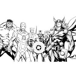 Malvorlage: Marvel-Superhelden (Superheld) #79857 - Kostenlose Malvorlagen zum Ausdrucken