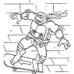 Malvorlage: Ninja Turtles (Superheld) #75380 - Kostenlose Malvorlagen zum Ausdrucken