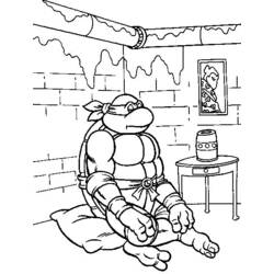 Malvorlage: Ninja Turtles (Superheld) #75384 - Kostenlose Malvorlagen zum Ausdrucken