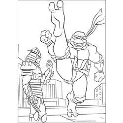 Malvorlage: Ninja Turtles (Superheld) #75385 - Kostenlose Malvorlagen zum Ausdrucken