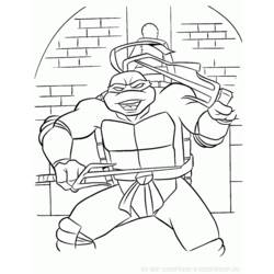 Malvorlage: Ninja Turtles (Superheld) #75429 - Kostenlose Malvorlagen zum Ausdrucken
