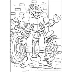 Malvorlage: Ninja Turtles (Superheld) #75446 - Kostenlose Malvorlagen zum Ausdrucken