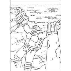 Malvorlage: Ninja Turtles (Superheld) #75454 - Kostenlose Malvorlagen zum Ausdrucken