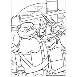 Malvorlage: Ninja Turtles (Superheld) #75472 - Kostenlose Malvorlagen zum Ausdrucken