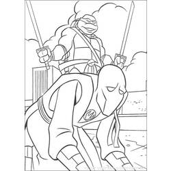 Malvorlage: Ninja Turtles (Superheld) #75543 - Kostenlose Malvorlagen zum Ausdrucken