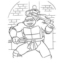 Malvorlage: Ninja Turtles (Superheld) #75587 - Kostenlose Malvorlagen zum Ausdrucken