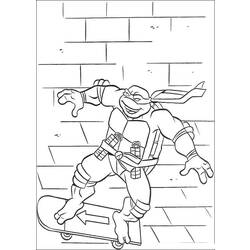 Malvorlage: Ninja Turtles (Superheld) #75596 - Kostenlose Malvorlagen zum Ausdrucken