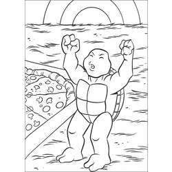 Malvorlage: Ninja Turtles (Superheld) #75610 - Kostenlose Malvorlagen zum Ausdrucken